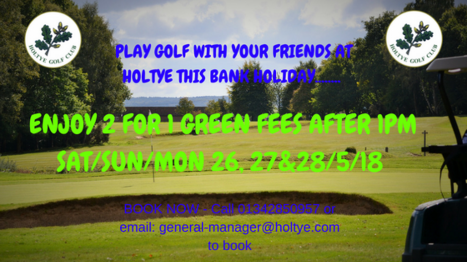 Green Fees Holtye Golf Club
